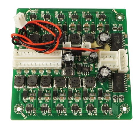 Elation Pro Lighting D01-103123-01 LED Driver PCB Assembly for Opti Quad Par D01-103123-01