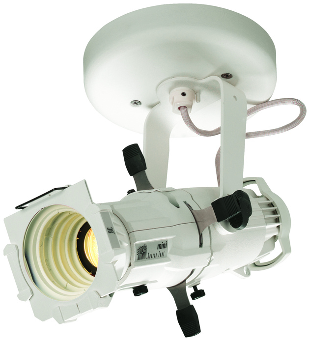 ETC/Elec Theatre Controls 4M50L-I-1 Source Four Mini LED, 50° Canopy Install with White Finish 4M50L-I-1