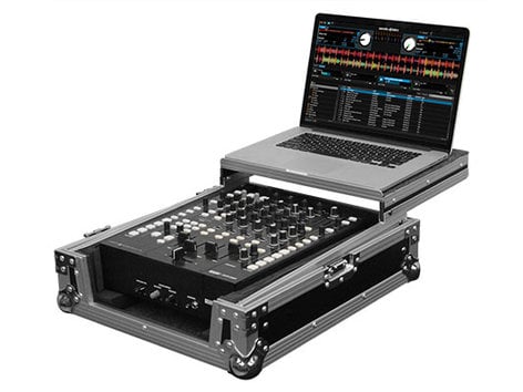 Odyssey FZGS12MX1 Flight Zone Series Low Profile Glide Style 12" Format DJ Mixer Case FZGS12MX1