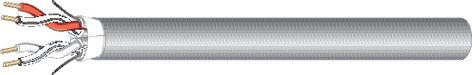 West Penn AQC430 1000 ft Aquaseal Water Blocking In-Conduit Cable with (4) 22 AWG Conductors AQC430