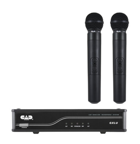 CAD Audio GXLUHHL UHF Wireless Dual Cardioid Dynamic Handheld Microphone System L Frequency Band GXLUHHL