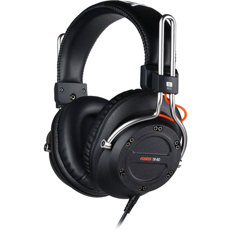 Fostex TR-80-80 Closed Stereo Headphones, 80 Ohm TR-80-80