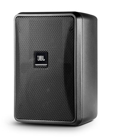 JBL Control 23-1 Ultra-Compact Indoor/Outdoor Background/Foreground Speaker, Black, Priced Each/Sold in Pairs CONTROL-23-1-BLK
