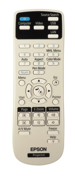 Epson 1613717 Remote For BrightLink Pro 1430Wi