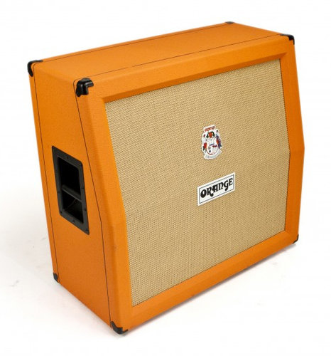 Orange PPC412-A-ORANGE PPC412AD Angled 4"x12" Guitar Speaker Cabinet