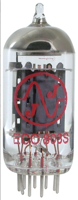 JJ Electronics 12AX7/ECC803-LONG Long Plate 12AX7 Preamp Vacuum Tube