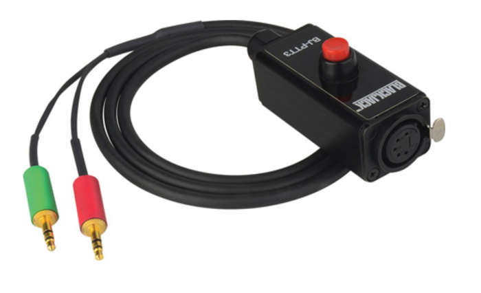 Camplex BLACKJACK-PTT1 ATEM Camera Converter Headset Push-to-Talk Belt-Clip Adapters BLACKJACK--PTT1