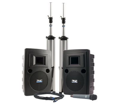 Anchor LIB-DP-WH8000 Speaker With Built-In Bluetooth, CD/MP3 Combo Player, And Wireless Receiver LIB-DP-WH8000