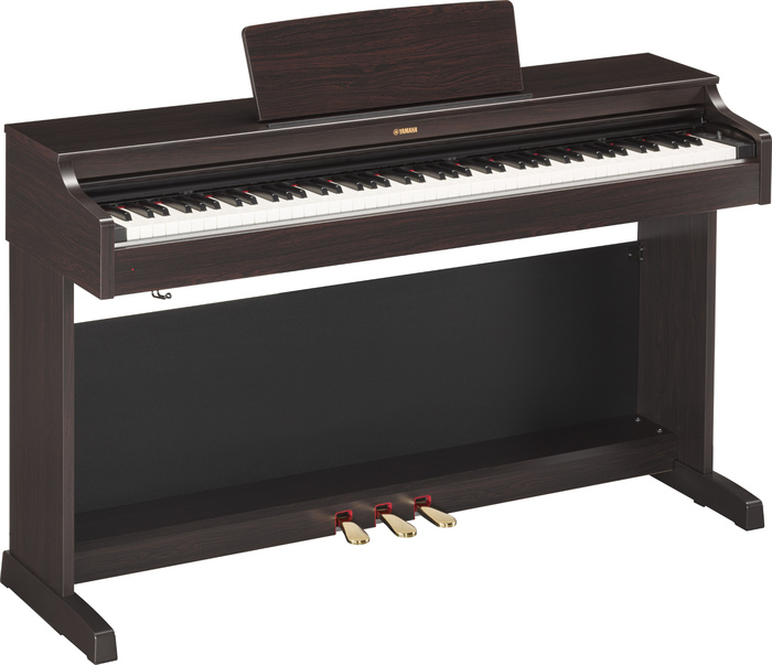 Yamaha Arius YDP-163B - Black Walnut 88-Key Digital Home Piano With GH3 Graded Hammer Action