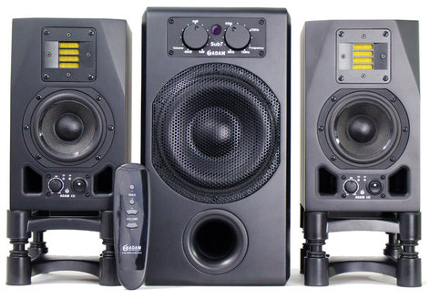 ADAM Audio BUNDLEA3XSUB7 Studio Monitor Bundle, 2- A3X 1- SUB7 MATCHED BUNDLEA3XSUB7
