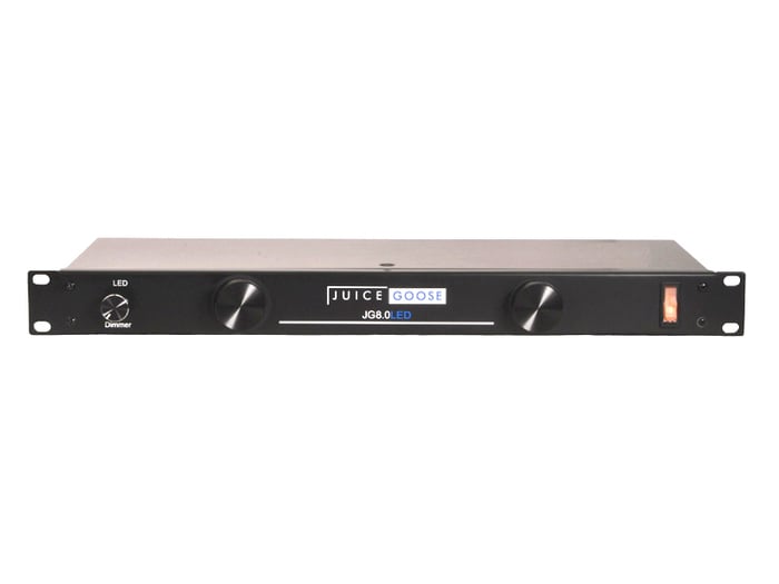 Juice Goose JG 8LED Rackmount Power Distributor with LED Lighting JG8-LED