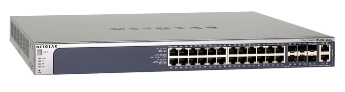 Netgear GSM7328FS-200NES ProSAFE M5300 Series Stackable Gigabit L2/L3 Managed Switches