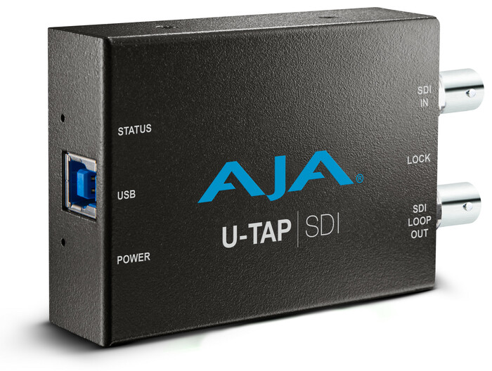 AJA Video Systems Inc U-TAP SDI HD/SD USB 3.0 Capture Device with 3G-SDI Input U-TAP-SDI