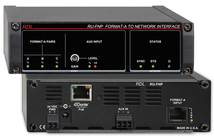 Radio Design Labs RU-FNP Format-A to Network Interface RU-FNP