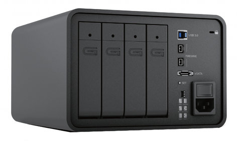 Glyph SRF12000 StudioRAID 4 External RAID 12TB Hard Drive, USB 3.0/FireWire 800/eSATA Compatible