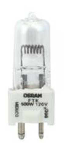 Osram Sylvania FTK 500W, 120V Halogen Lamp