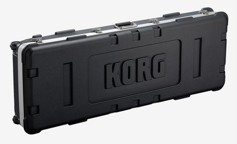 Korg Kronos 7 Hard Shell Case Custom Black Hard Shell Case For 73-Key Kronos Keyboard