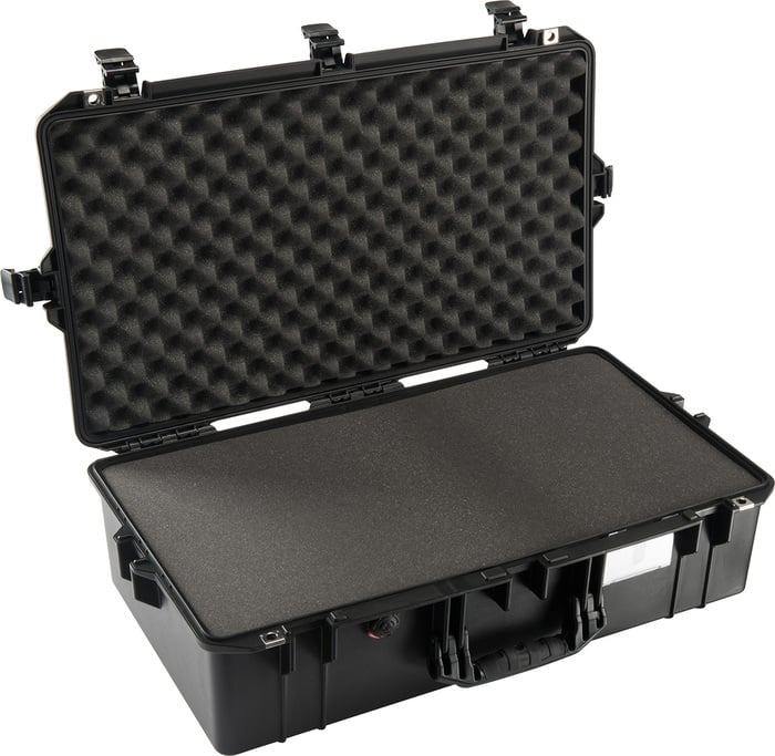 Pelican Cases 1605 Air Case 16"x14"x8.4" Air Case With Foam Interior, Black