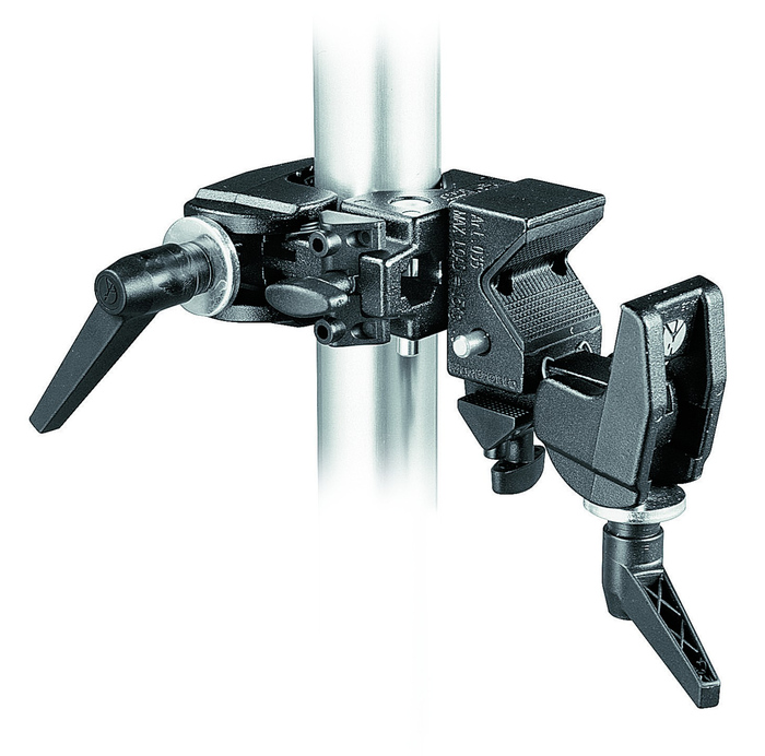 Manfrotto Double Super Clamp Two Super Clamps Fastened Together at Fixed Right Angle 038