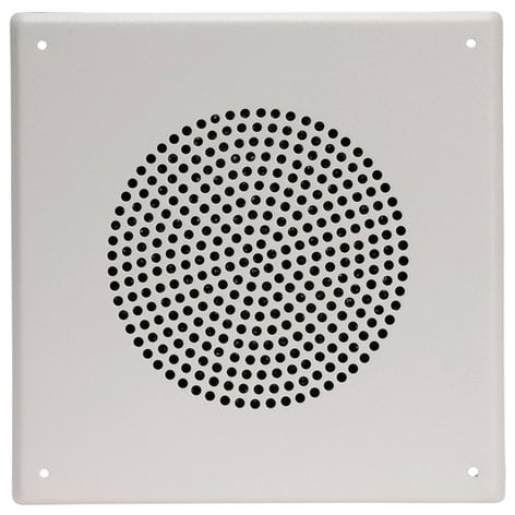 Quam BS8VPS 8" Stainless Steel, Stud Mount, Vandal Resistant Square Baffle BS8VPS