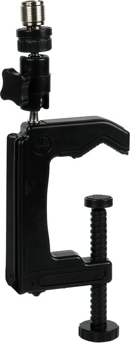 Delvcam ENG-4 ENG Press Conference Clamp With Built-In Tripod Legs, For Mics And Lightweight Cameras