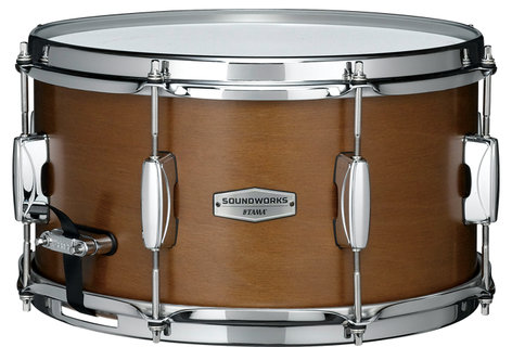 Tama DKPMRK Soundworks Kapur Matte Brown Snare Drum DKPMRK