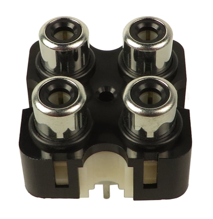Peavey 71466392 RCA Quad Connector for XRD680, CD7032, XR866 71466392