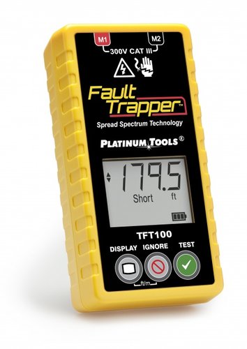 Platinum Tools Fault Trapper Arc Fault Circuit Tester and Fault Locator TFT100
