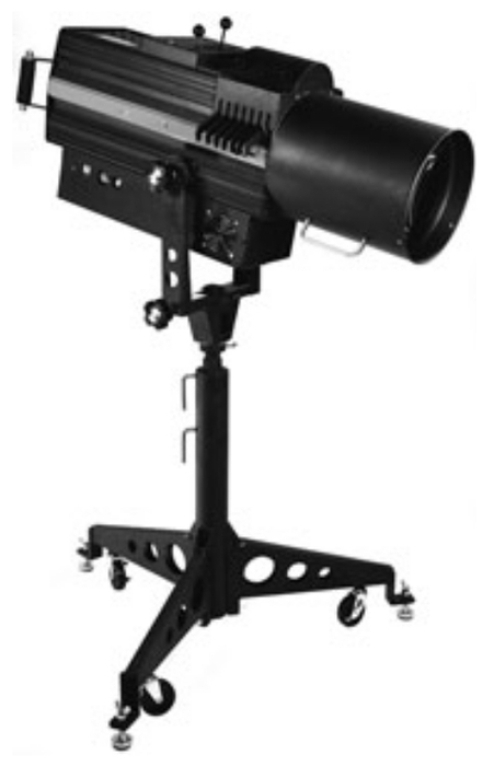 Lycian Midget HP 575W HMI Follow Spot With Hanging Yoke