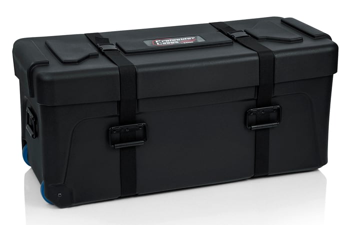Gator Cases GP-TRAP-3614-16 Deluxe Molded Drum Hardware Trap Case with Removable Tray and Recessed Wheels GP-TRAP-3614-16