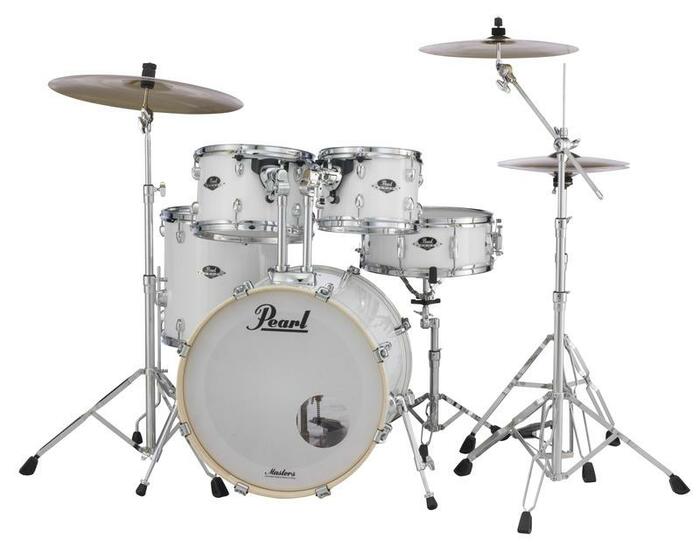 Pearl Drums EXX705-33 EXX Export Series 5-Piece Drum Kit With Hardware In Pure White Finish