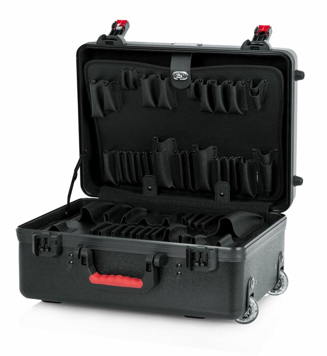 Gator GTSA-UTLPLT1813 18"x13"x7" ATA Polyethylene Utility Case With 2x Tool Trays