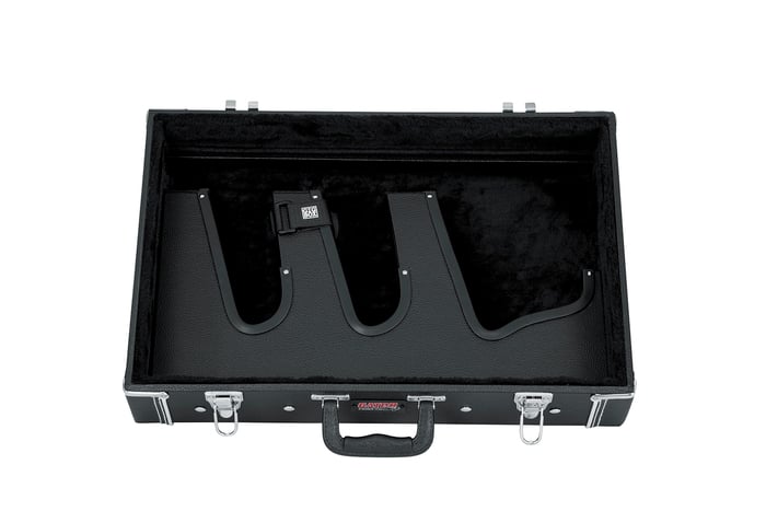 Gator GW-GIGBOXJRPWR All-In-One Pedal Board, Guitar Stand Case With Power Supply