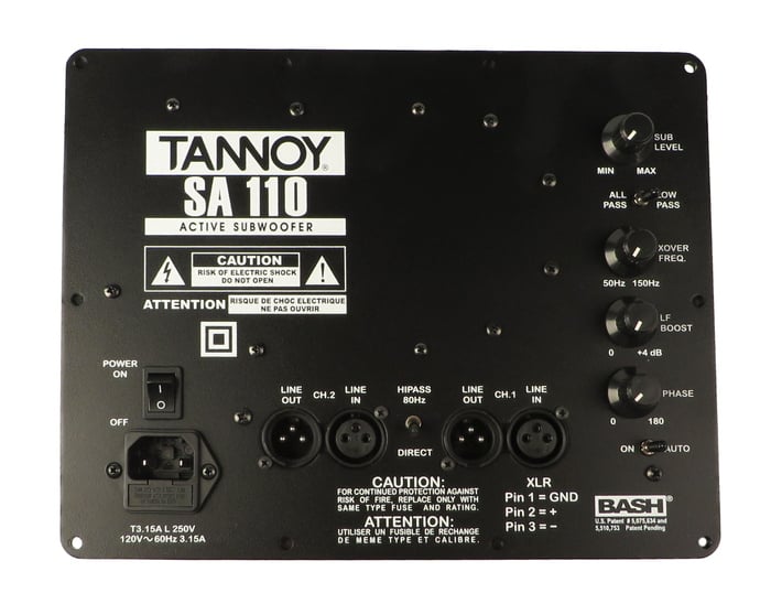 Tannoy 9700 0112 Amp Assembly For CMS110B