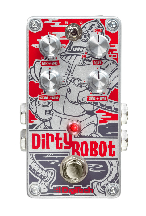 DigiTech DIRTYROBOT-U Dirty Robot Stereo Mini-Synth Guitar Pedal