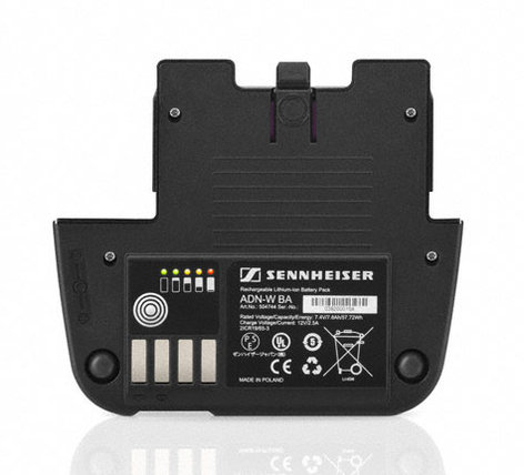 Sennheiser ADN-W BA Battery Pack, Li-ion 7.4V/7.8Ah, For Conferencing System