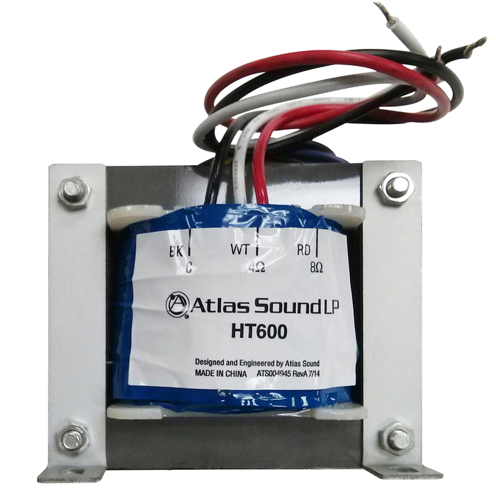 Atlas Sound HT600 600-Watt 70.7V Line Transformer HT600