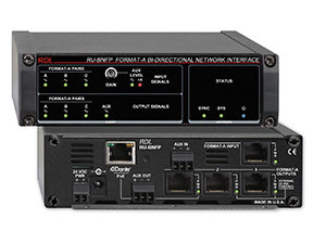 Radio Design Labs RU-BNFP Format-A Bi-Directional Network Interface, With PoE RU-BNFP