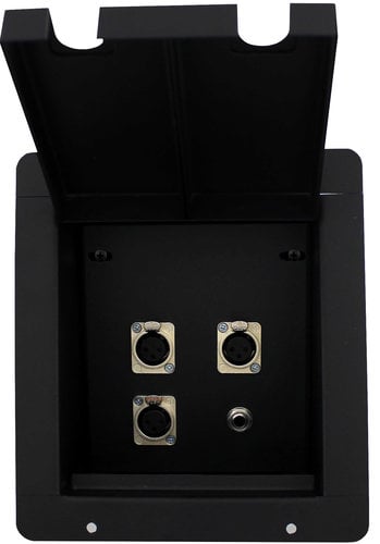 Pro Co PFB-3FX1TS Pro Co Sound Pocket with 3-XLRF and 1-TS Connectors PFB-3FX1TS
