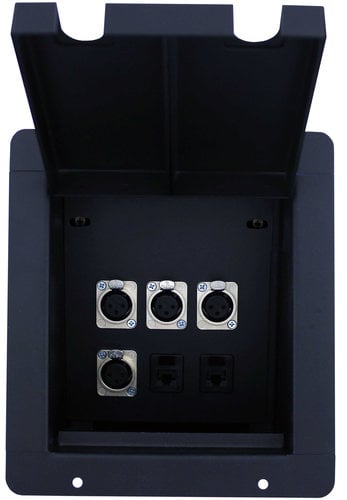 Pro Co PFB-4FX2EC Sound Pocket with 4-XLRF and 2- Ethercon Connectors PFB-4FX2EC