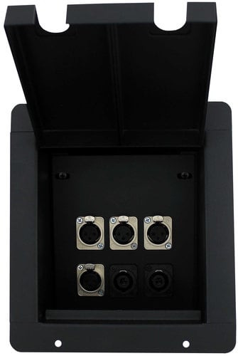 Pro Co PFB-4XF2NL4 Sound Pocket with 4-XLRF and 2-NL4 Connectors PFB-4XF2NL4