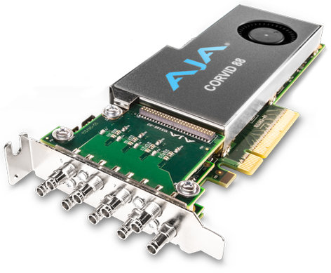 AJA Video Systems Inc Corvid 88-T Standard-Profile High-density I/O Card CORVID-88-T