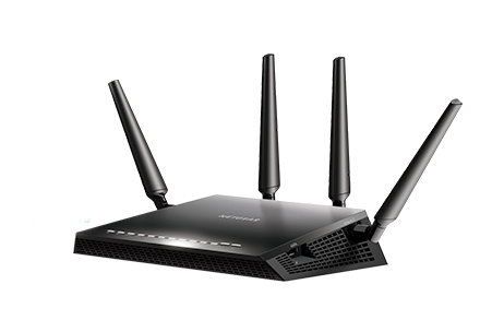 Netgear R7800-100NAS Nighthawk X4S AC2600 Smart WiFi Gaming Router, 160MHz