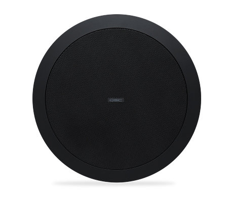 QSC AD-C6T 6" Ceiling speaker, Black, Sold In Pairs AD-C6T-BK