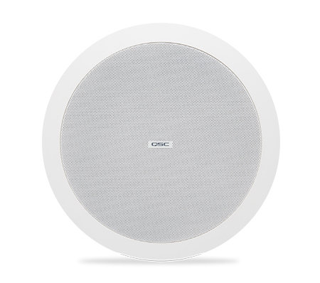 QSC AD-C6T 6" Ceiling speaker, White, Sold In Pairs AD-C6T-WH