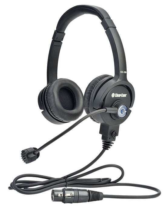 Clear-Com CC-220-X4 Lightweight Double-Ear Standard HS XLR-4F CC-220-X4