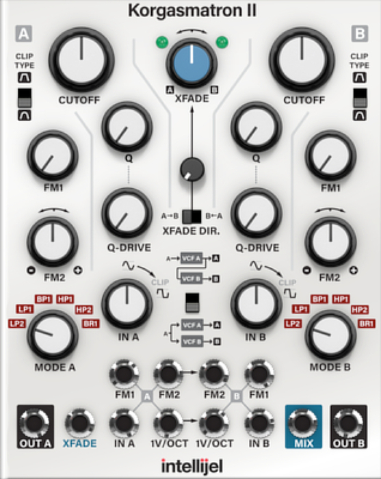Softube Intellijel Korgasmastron II Add-On for Modular Virtual Synth System INTELLIJEL-KORG-II