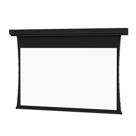 Da-Lite 37586LSI 50" X 80" Tensioned Contour Electrol Da-Mat Projection Screen, LVC And VPI