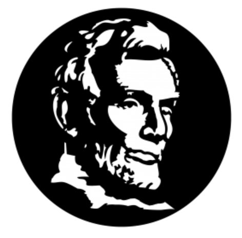 Apollo Design Technology MS-4271 Abe Lincoln Steel Gobo MS-4271