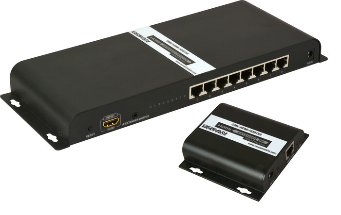 OCEAN MATRIX OMX-HDMI-HDB1X8 1x8 HDMI HDbitT Distribution Amplifier OMX-HDMI-HDB1X8